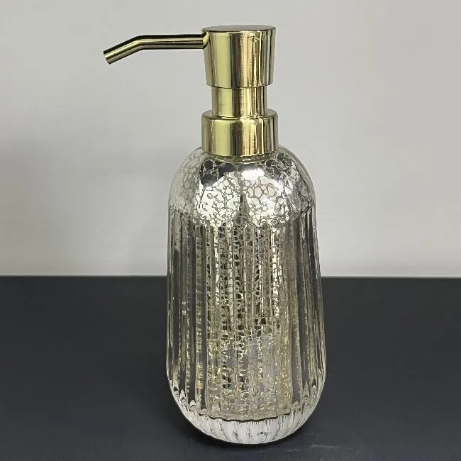 Decorative Glass Soap Dispenser